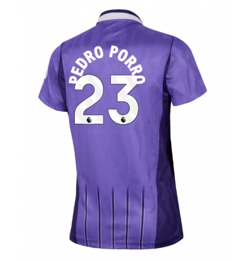 Tottenham Hotspur Pedro Porro #23 Kolmaspaita Naisten 2026-27 Lyhythihainen Tottenham Hotspur Pedro Porro #23 Kolmaspaita Naisten 2026-27 Lyhythihainen